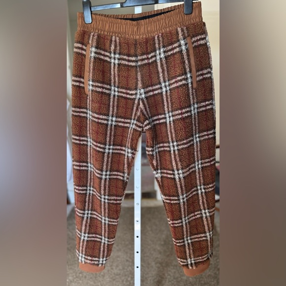 BURBERRY fleece sweatpants - Picture 1 of 7
